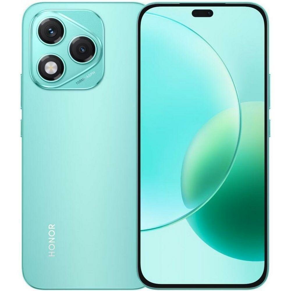 Смартфон Honor 400 Lite 8/256 Гб Зеленый 2 sim 6.7″ Цветной AMOLED, 16.78 млн цветов, сенсорный. 2G, 3G, 4G (LTE) 5230 mAh