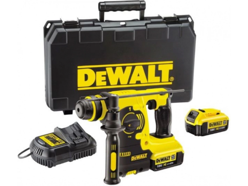 Перфоратор DeWalt DCH253M2-QW патрон: SDS-plus уд:2.1дж 18вт аккум. (кейс в комплекте)