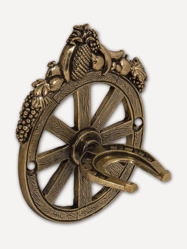 Изображение товара Крепление для обувной ложки "Колесо фортуны" (латунь)