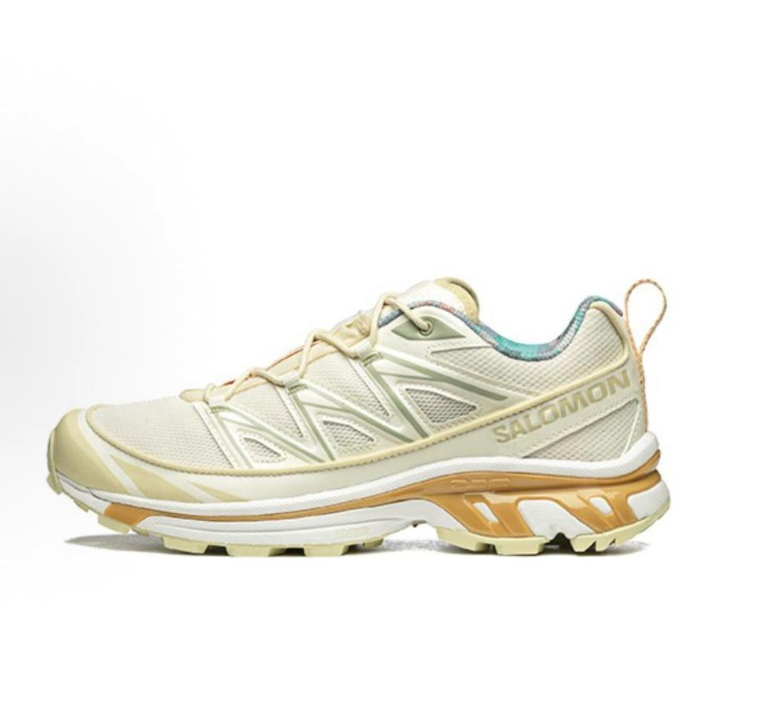 Кроссовки Salomon, размер 38.5, белый/бежевый