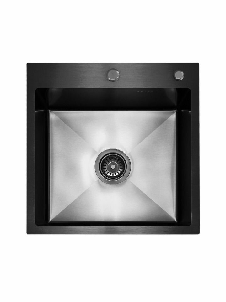 Мойка из нержавейки BLANTEK ECO FS-5050B Nano black