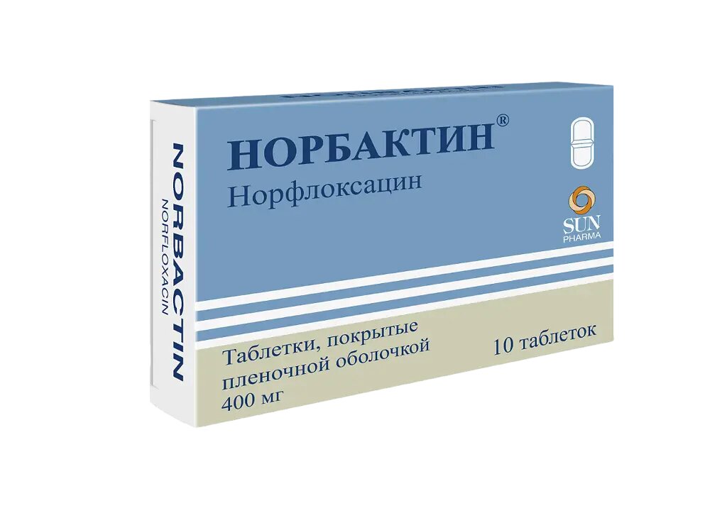 Норбактин таблетки покрыт плен об 400 мг 10 шт