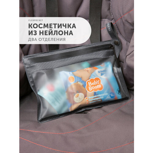 фото Косметичка flexpocket, ширина: 17 см., длина: 24 см., , черный