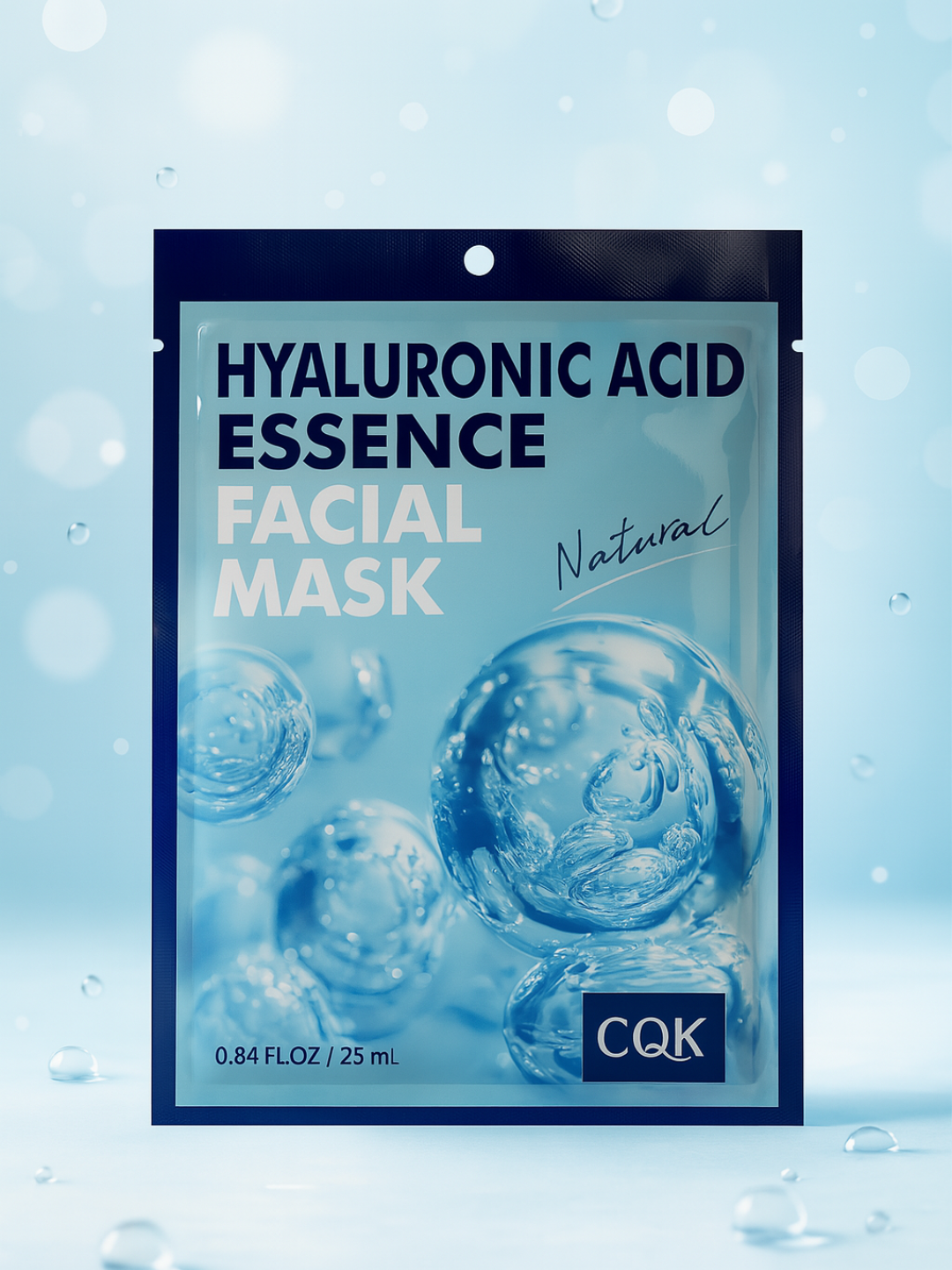 Тканевая маска CQK "Natural Essence", для всех типов кожи, 25мл
