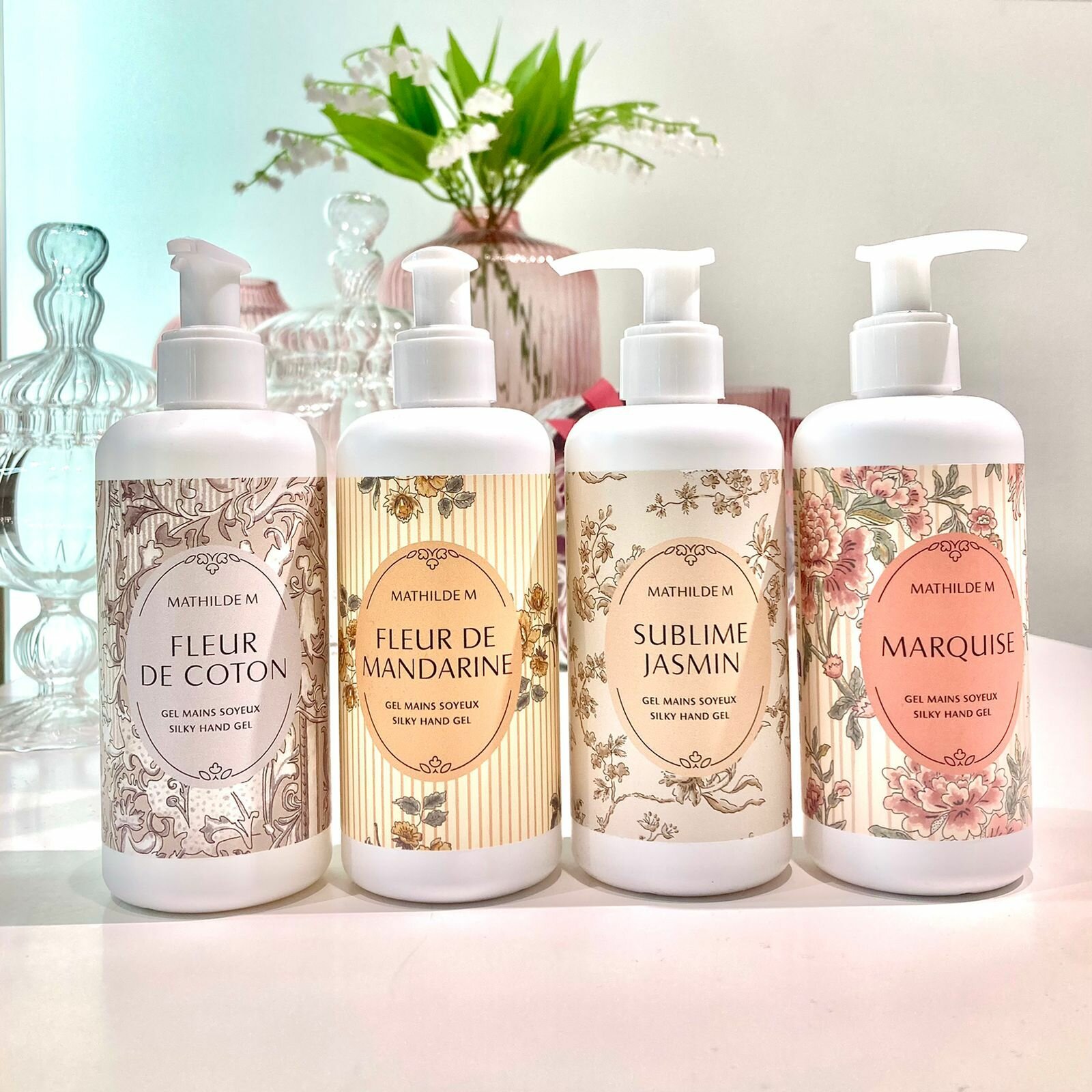 Гель для рук Цветок мандарина Шелк 250 мл — фото 1