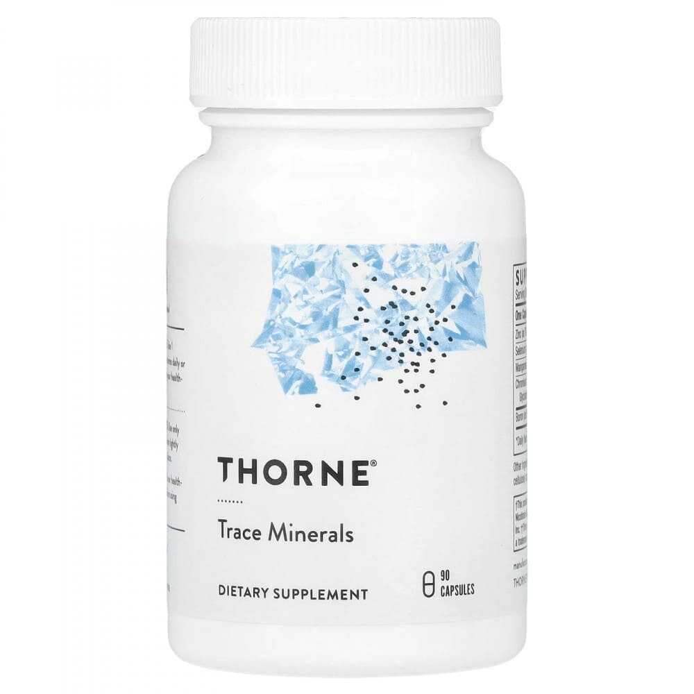 Thorne Trace Minerals Микроэлементы (Витаминно-минеральный комплекс) 90 капсул