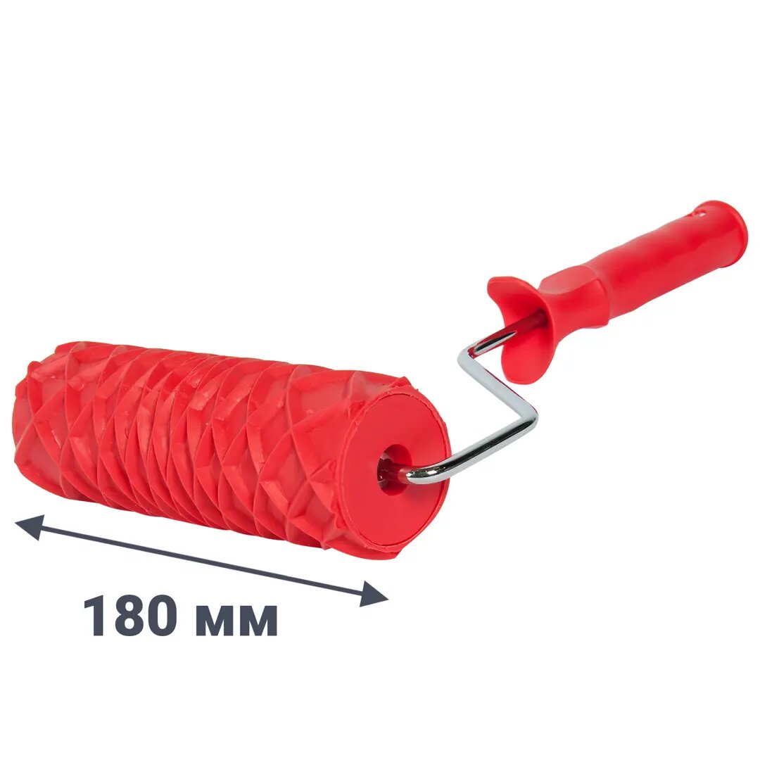 Валик фактурный Pqtools с эффектом «Кожа змеи» 180 мм