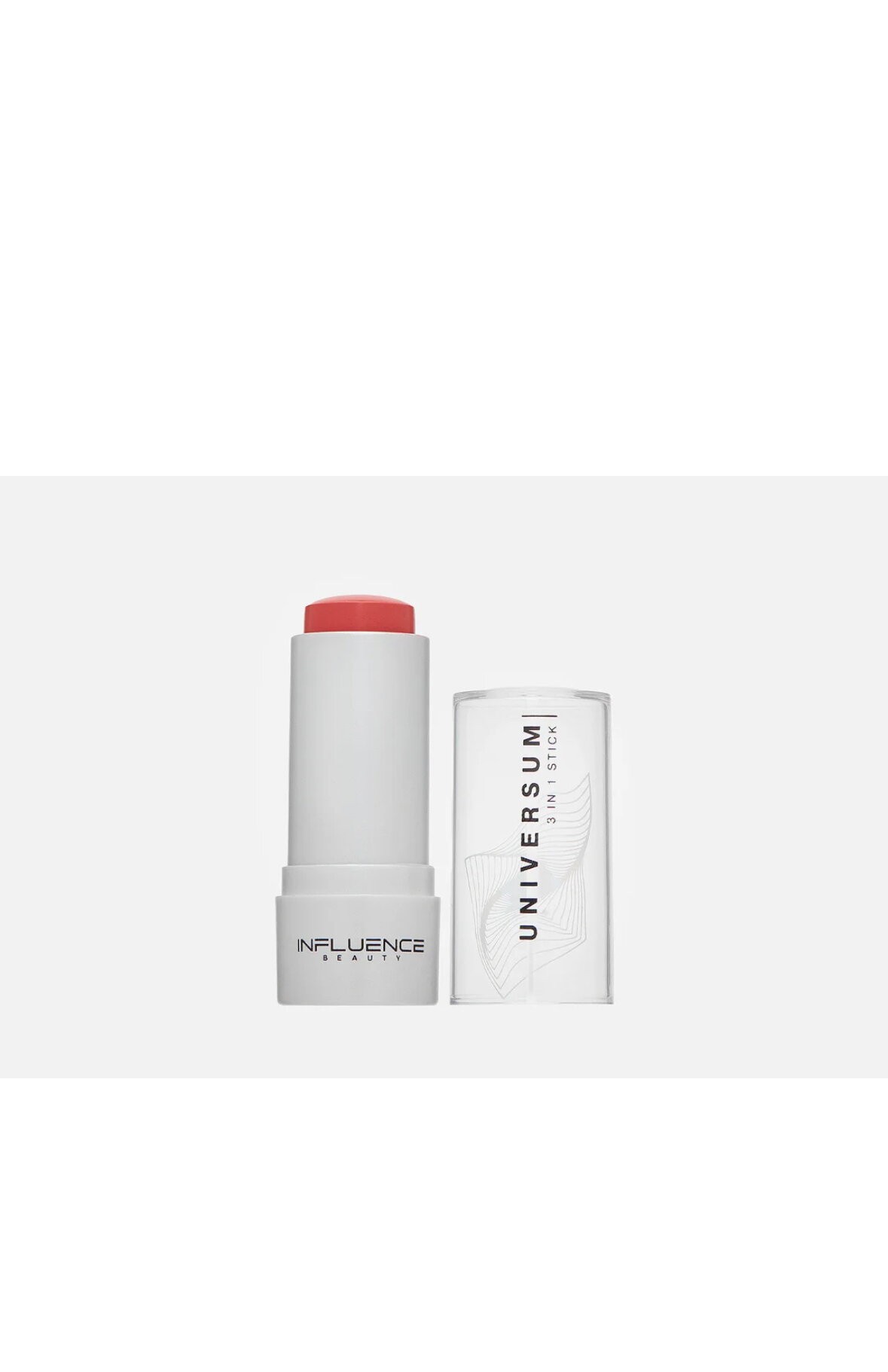 Стик 3 в 1, INFLUENCE BEAUTY universum, 04 натуральный розовый