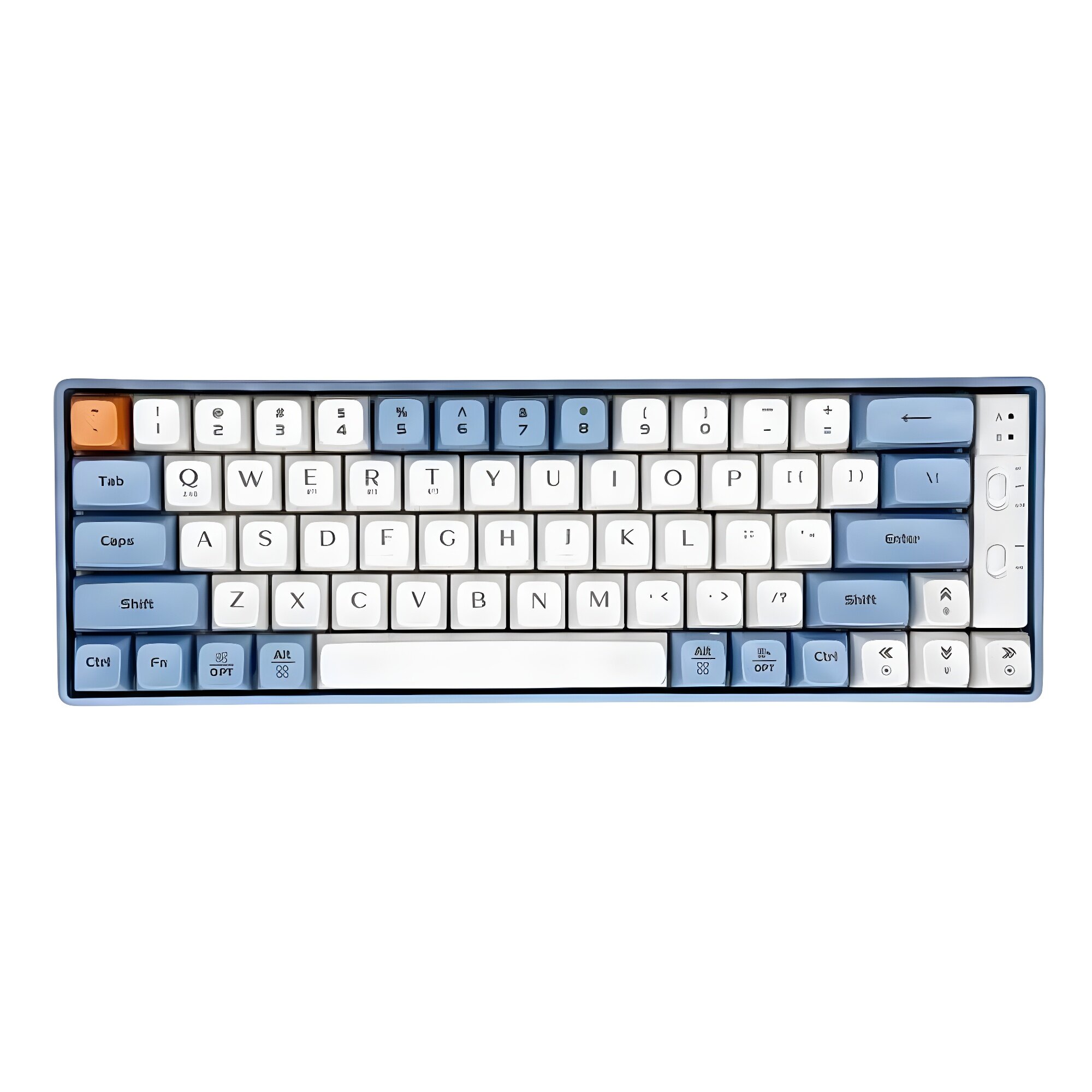 Механическая клавиатура с RGB-подсветкой LANGTU "GK65" | Игровая | Беспроводная | Orange Switch
