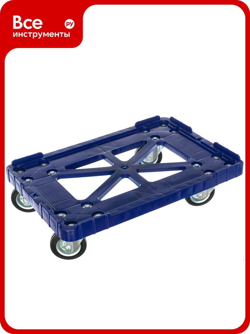 Тележка Тара. ру 600х400 мм синяя 08168