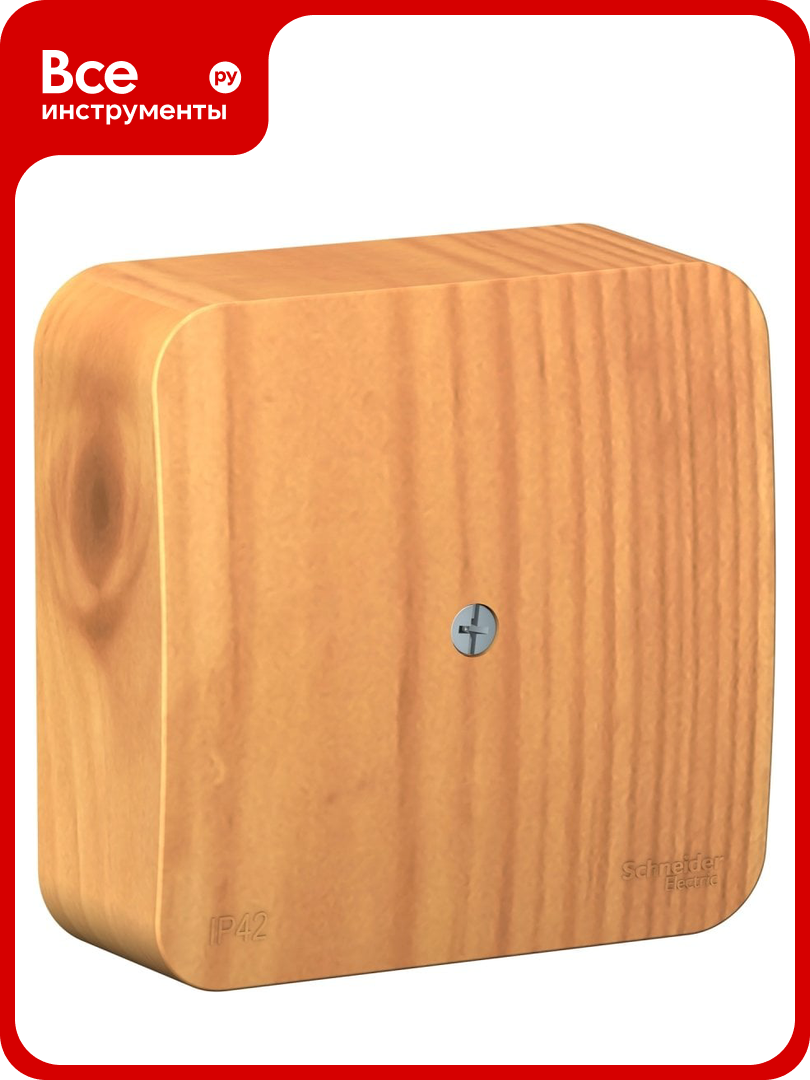 Распределительная коробка Systeme Electric BLANCA О У IP42  ясень BLNRK000015