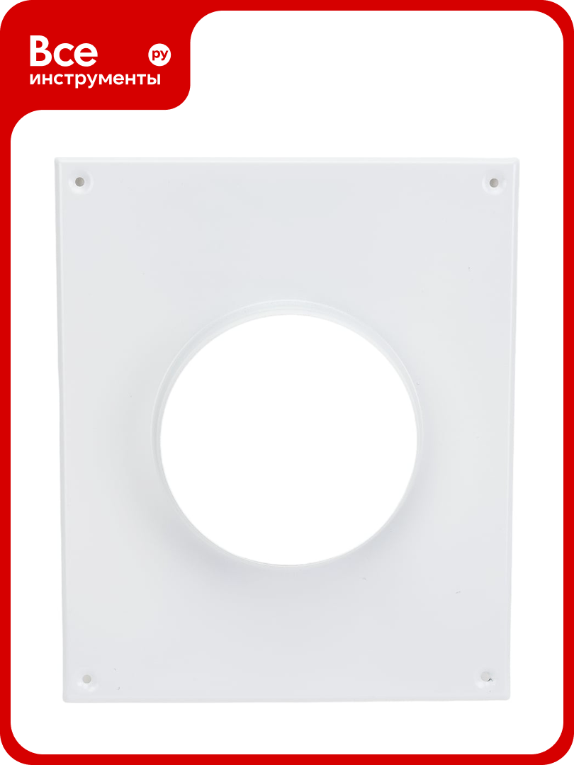 Фланец с торцевой площадкой  d 110 мм  240х200 мм  Эвент 110ТП