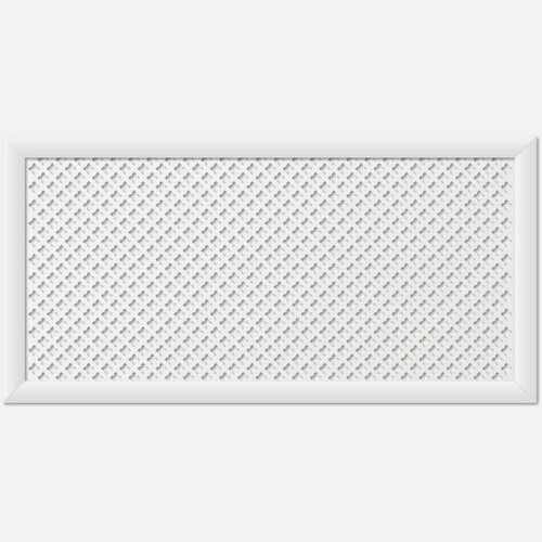 Изображение товара Экран для радиатора ТМ Стильный Дом 120х60см, Готико белый