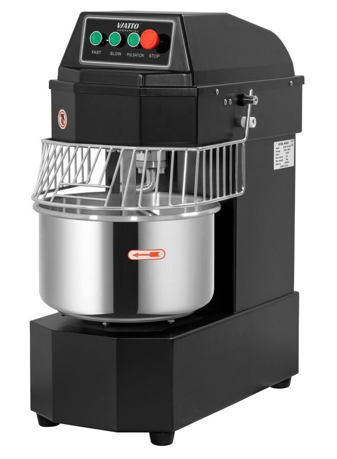 Спиральный тестомес Viatto Commercial DH-20B 2V (380В) черный