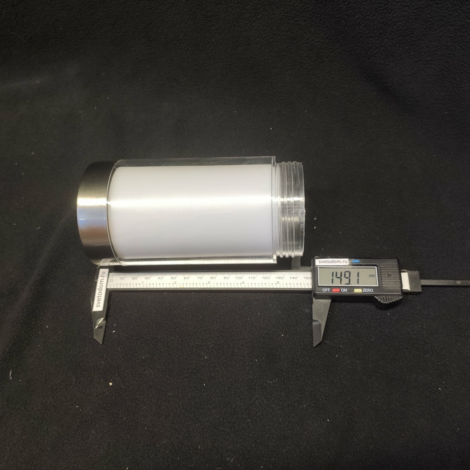 Плафон для уличных светильников акриловый двойной 75*150мм A8262 Paletto