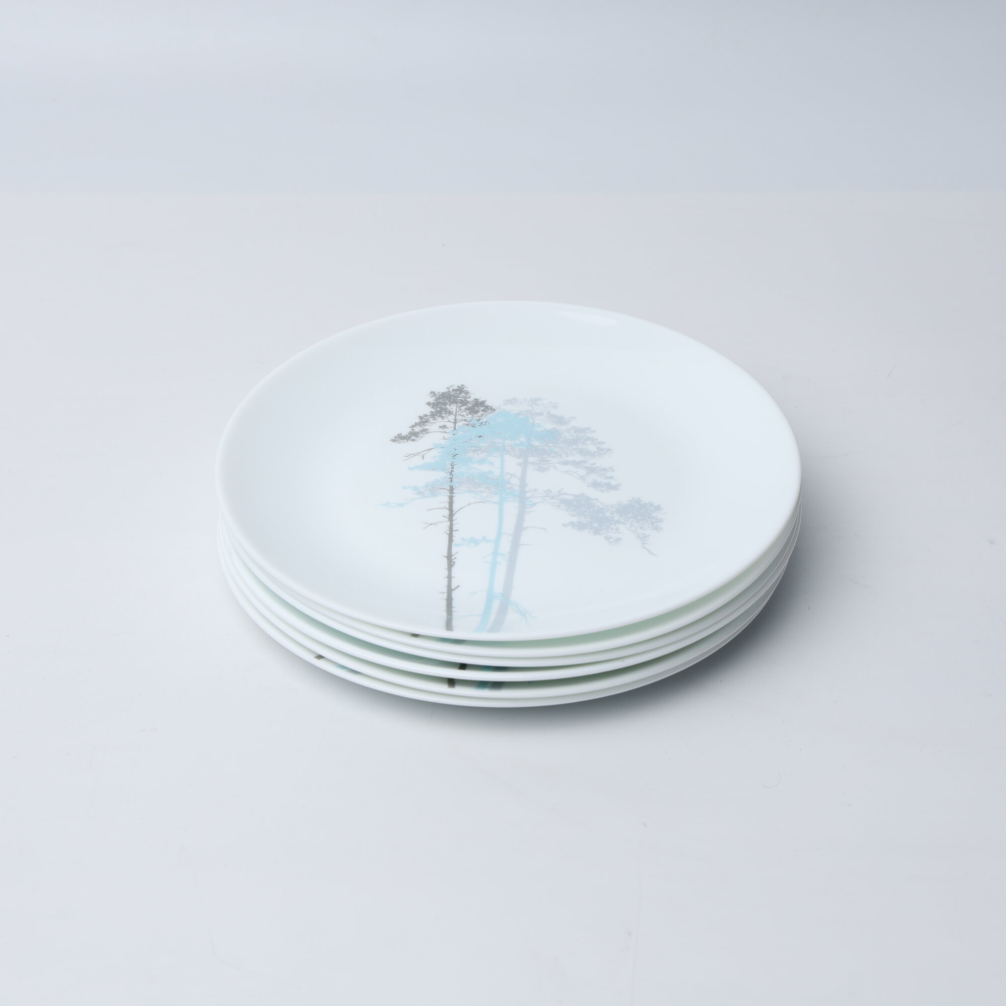 Asia Home (Dinova Saina) Тарелка Blue 19,5 см 8 дюйм B1950 6 штук