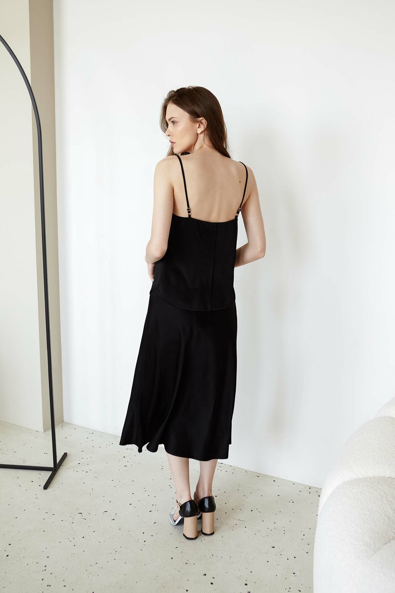 Топ Ummami, 1 шт., размер S/M, черный — фото 1