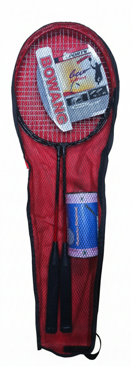 Набор для бадминтона BOWANG (2 ракетки + воланы) - Отличный Выбор для Отдыха и Семьи!