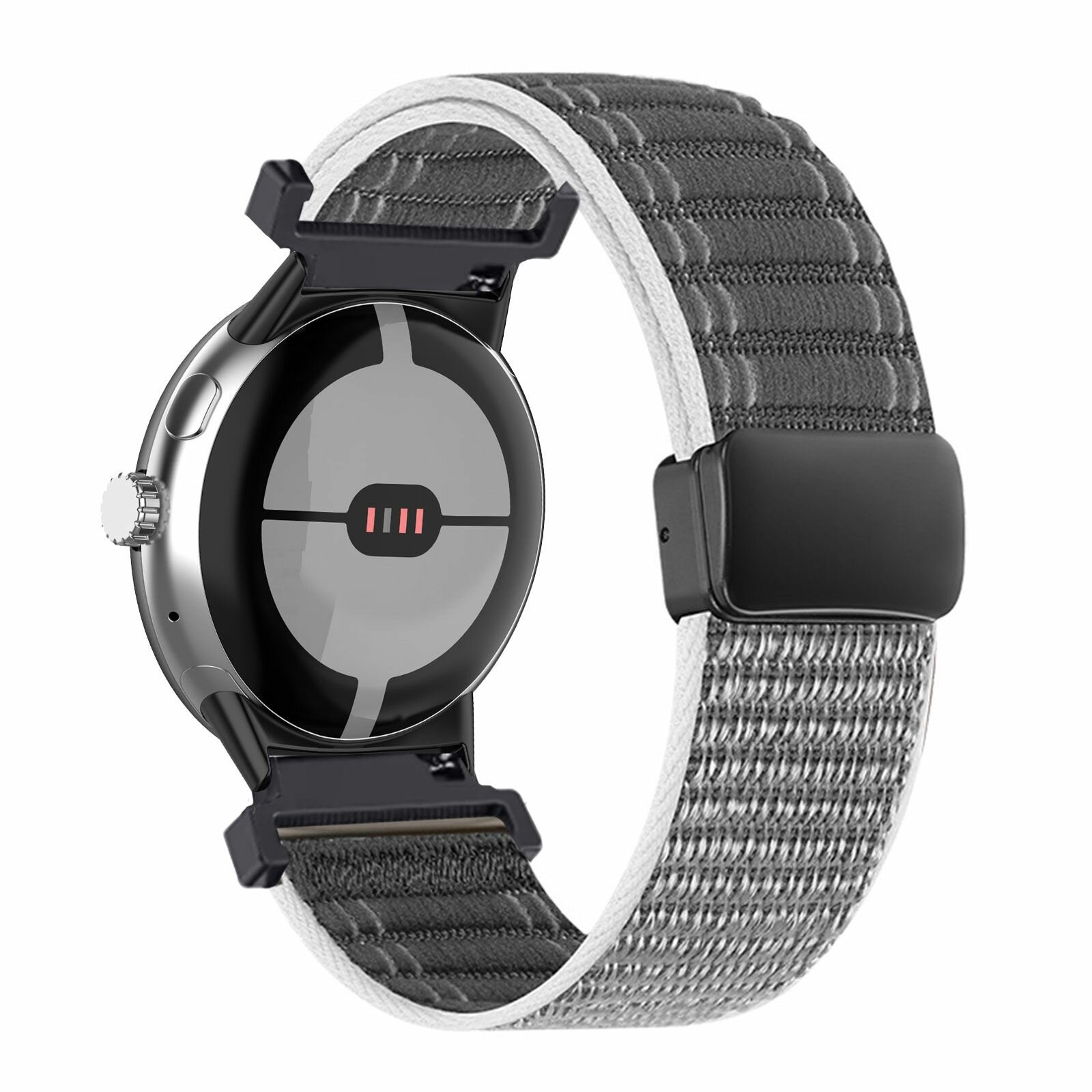 Cменный ремешок для Google Pixel Watch 3 45mm, нейлоновый Регулируемый браслет ремешок для Google Pixel Watch 3 45mm