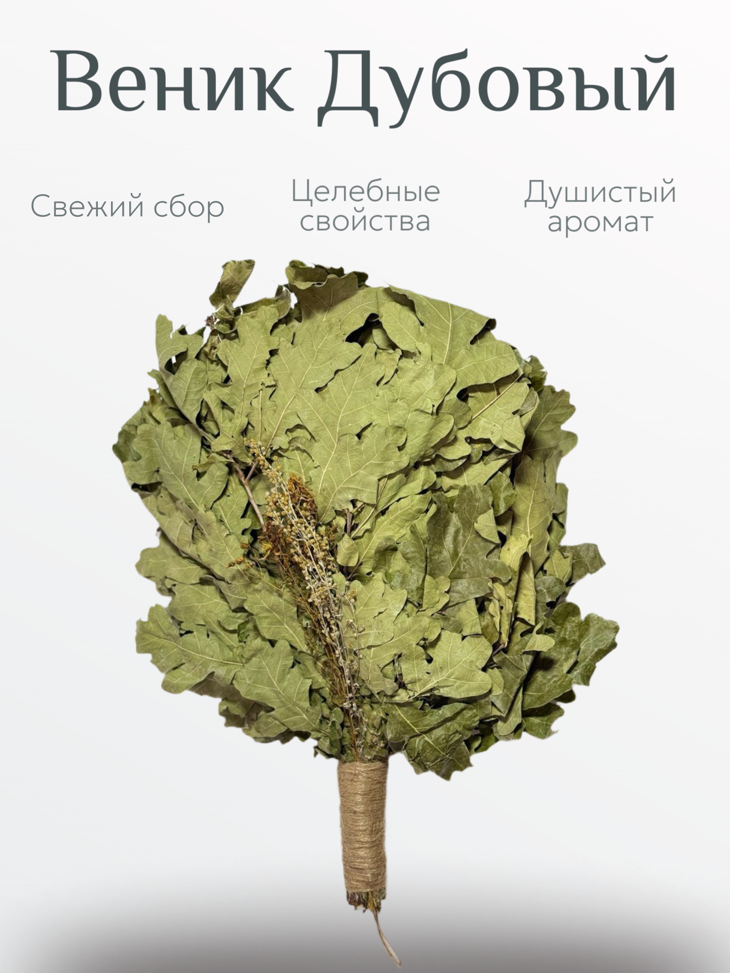 Веник для бани дубовый 