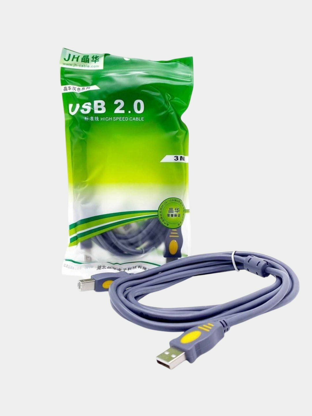 Кабель для принтера JH USB 2.0 Printer Cable, 1.5 метра Printer