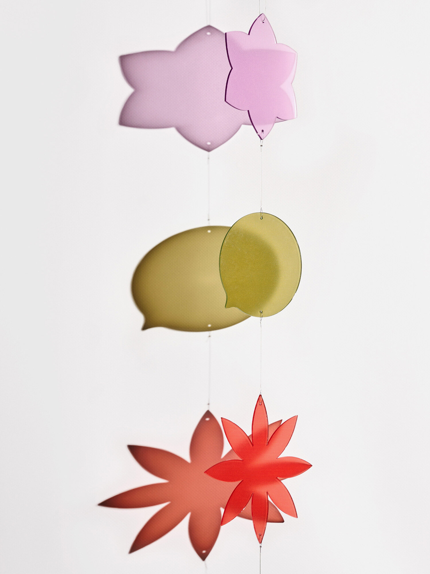 Гирлянда подвес из оргстекла Summer dream. Цвет: Mixed feelings. — фото 1