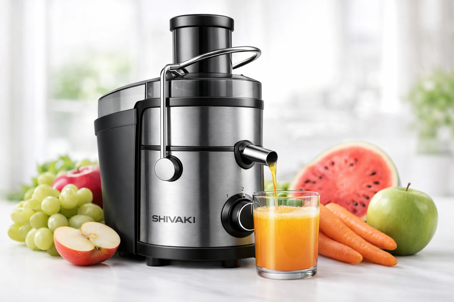 Соковыжималка Shivaki JM 630, Вес: 4 кг, Высота(см): 40 см, Где произведено: Китай