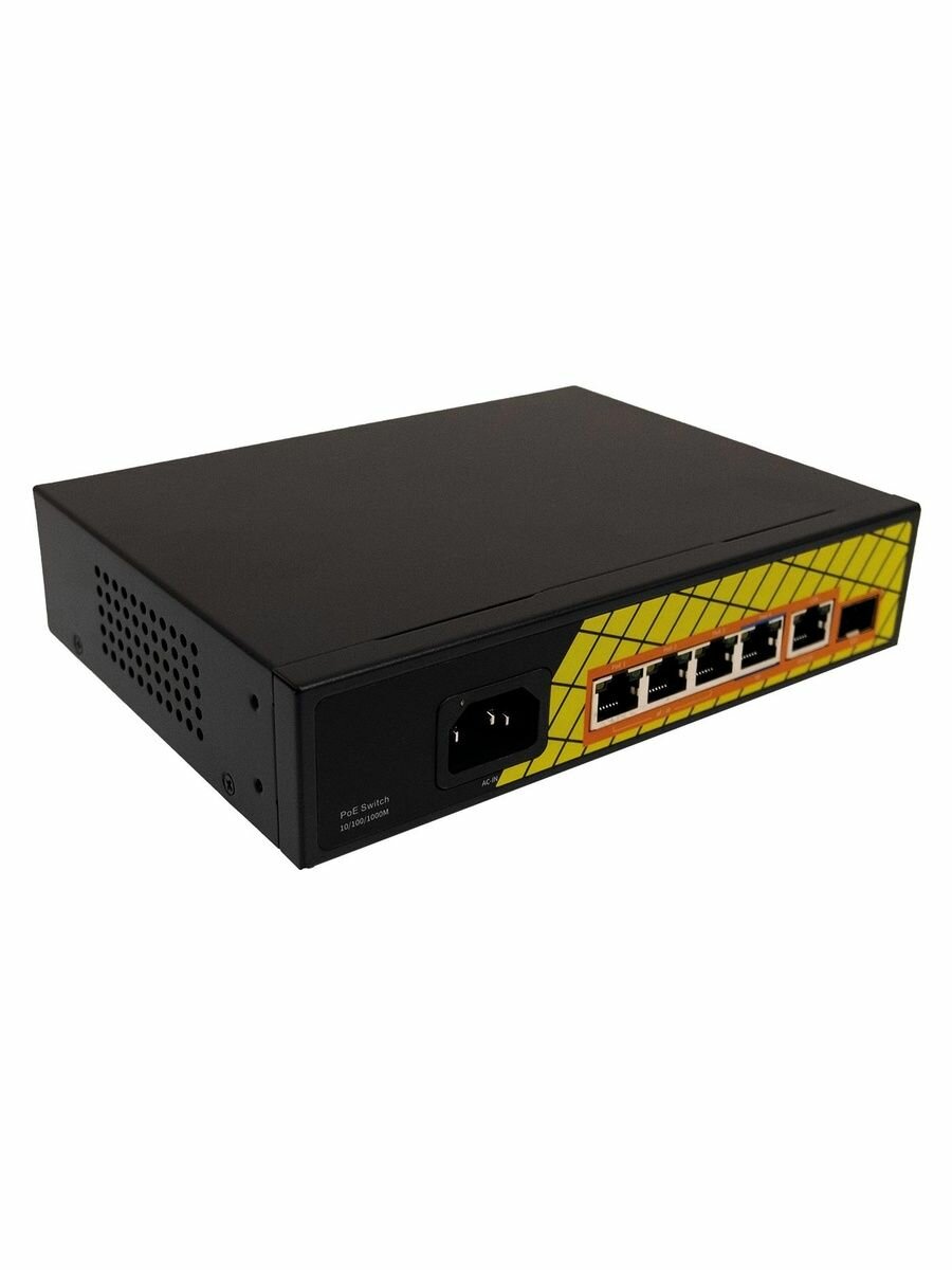 Коммутатор PoE TSn-4GP6G1S1 — фото 1