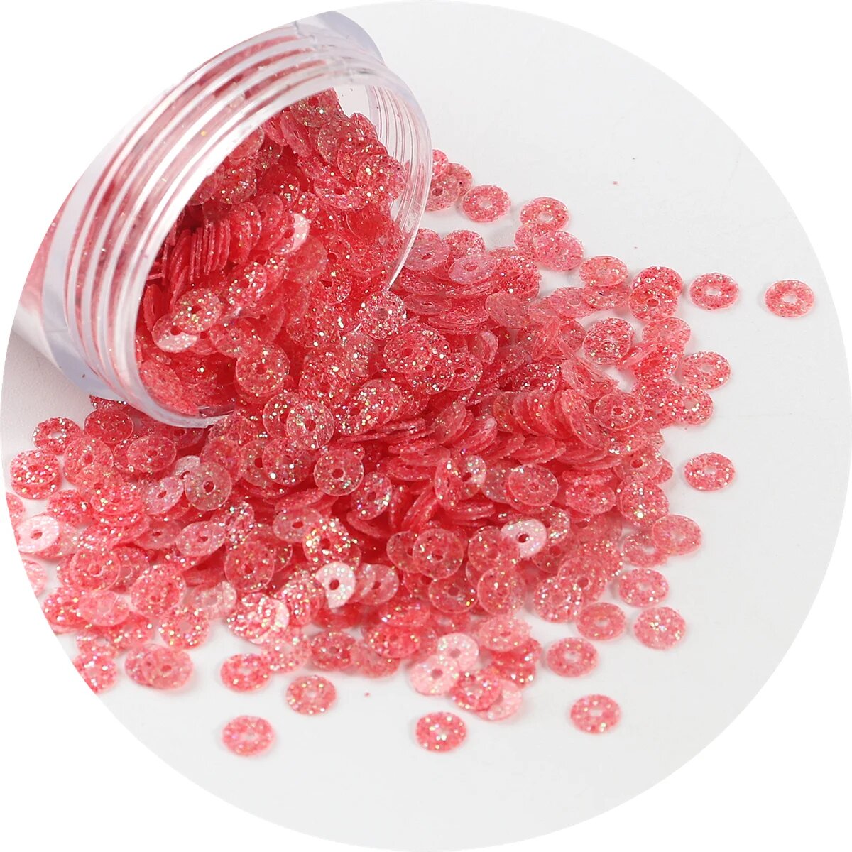 Блестки isequins 2 3 4 мм 2mm 4000pcs, 52 Melon Red