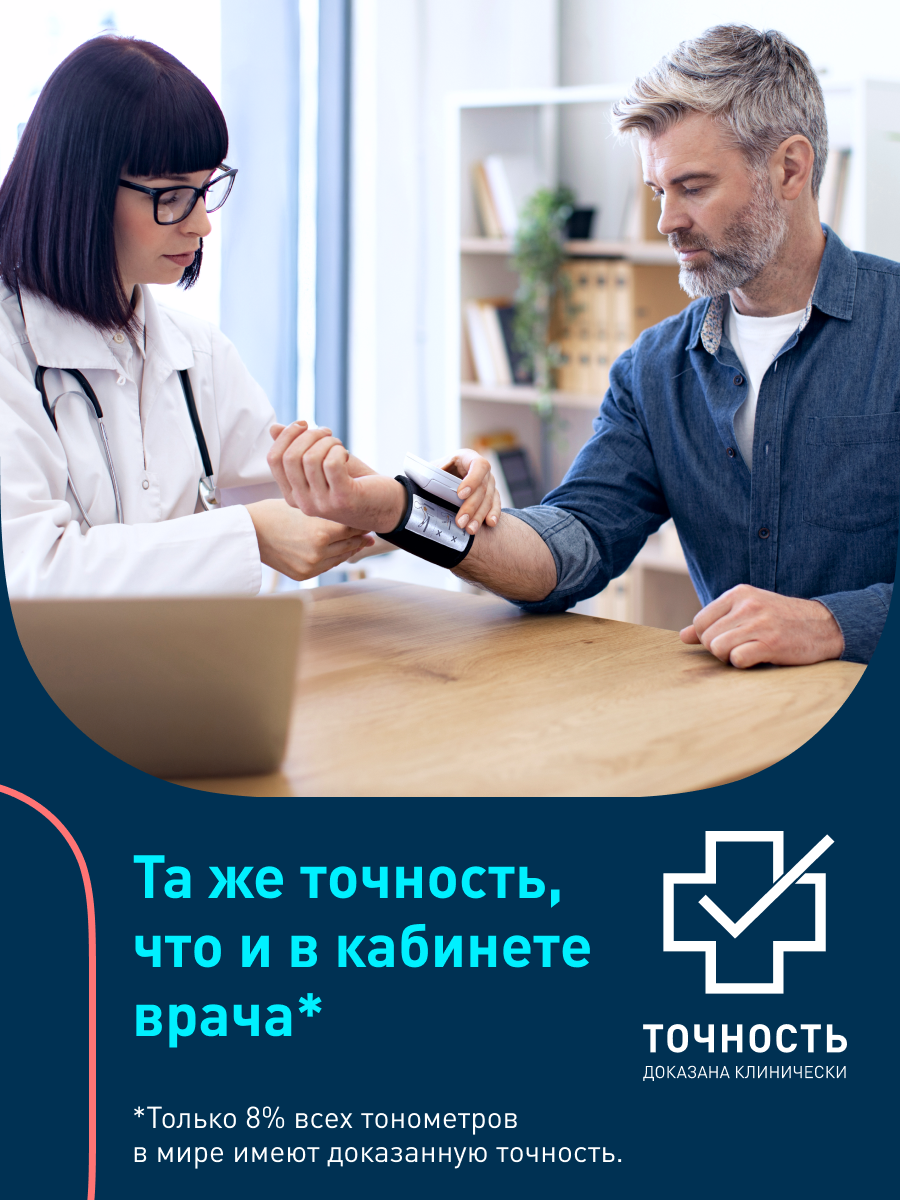 Изображение Тонометр автоматический на запястье OMRON RS2