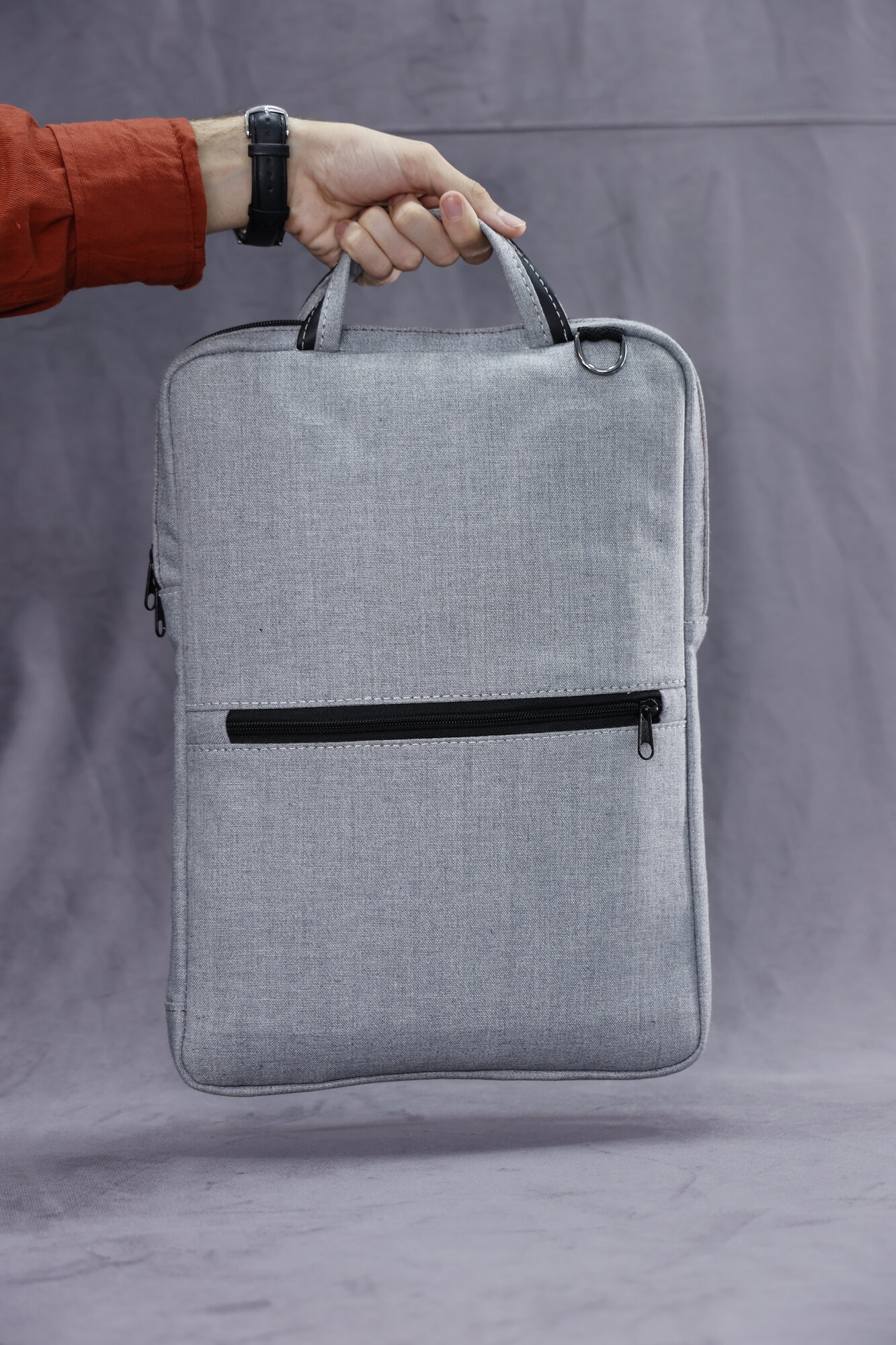 Сумка для ноутбуков (Slim- Grey) — фото 1