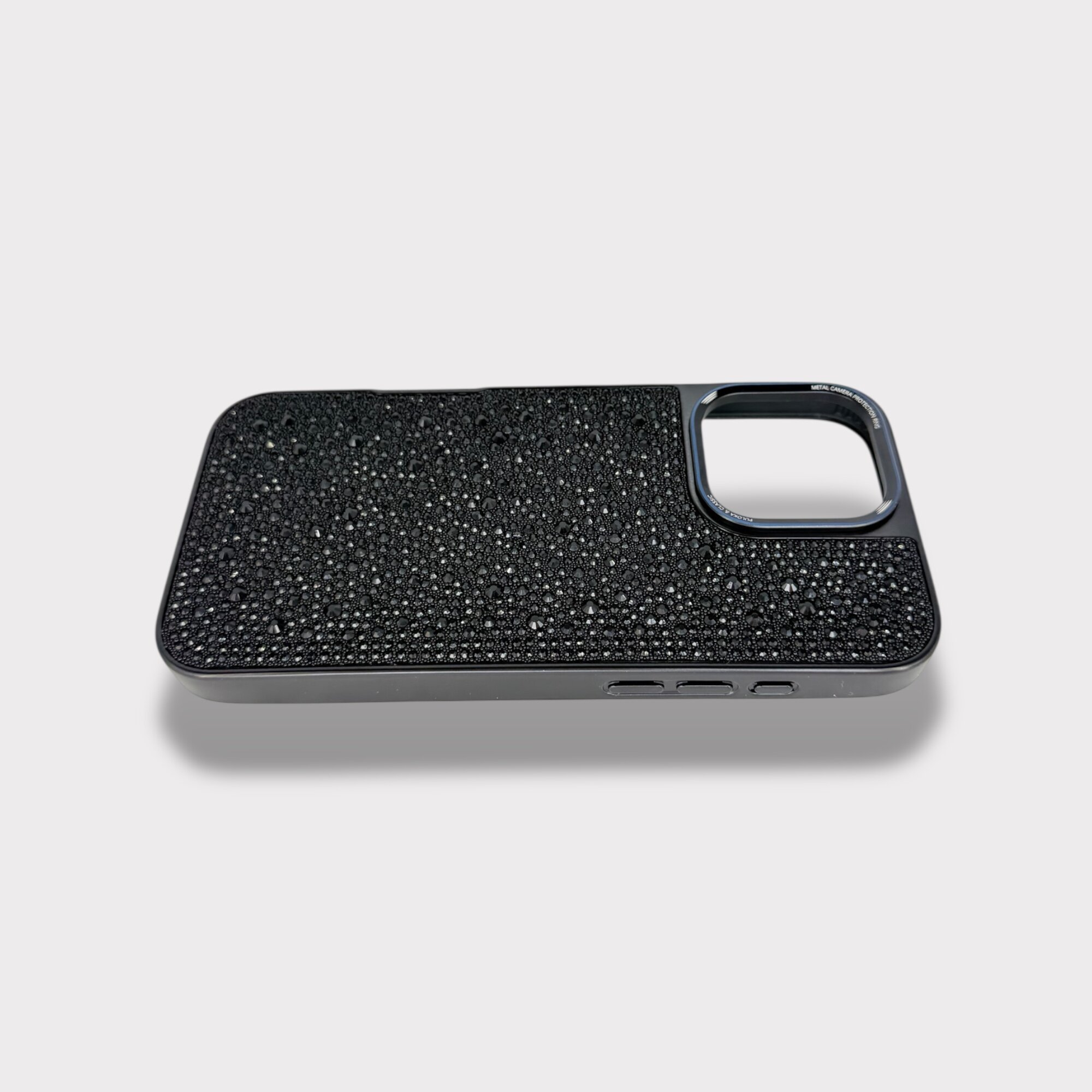Чехол оригинал Puloka Swarovski, для iPhone 15 Pro Max, бархат внутри — фото 1