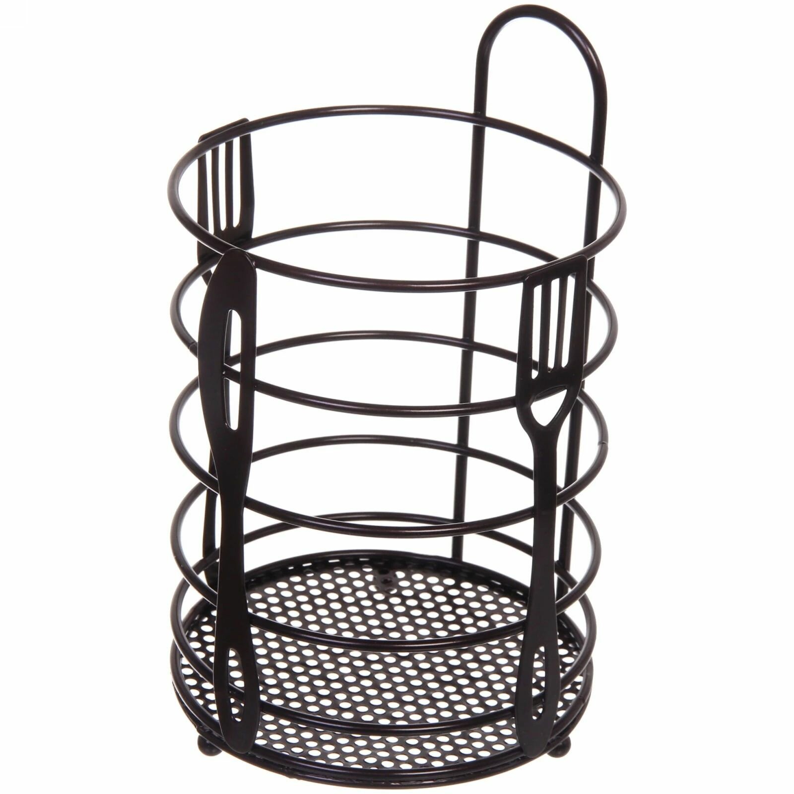 Стильный органайзер кухонный "Brownie", нержавеющая сталь, 11x17,5 см