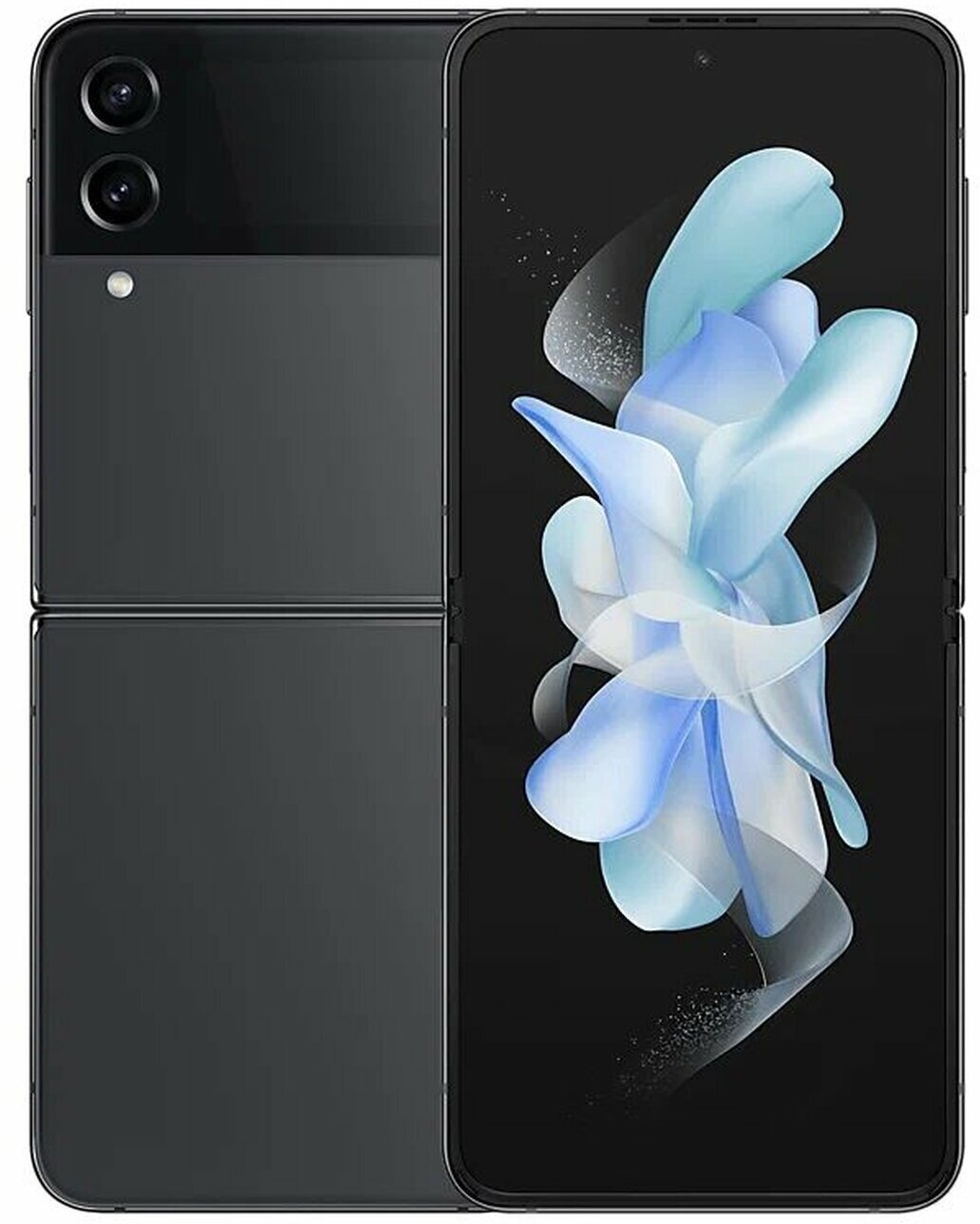 Смартфон Samsung Galaxy Z Flip 4, экран 6,7", NFC, 8/256ГБ, IPX8, черный