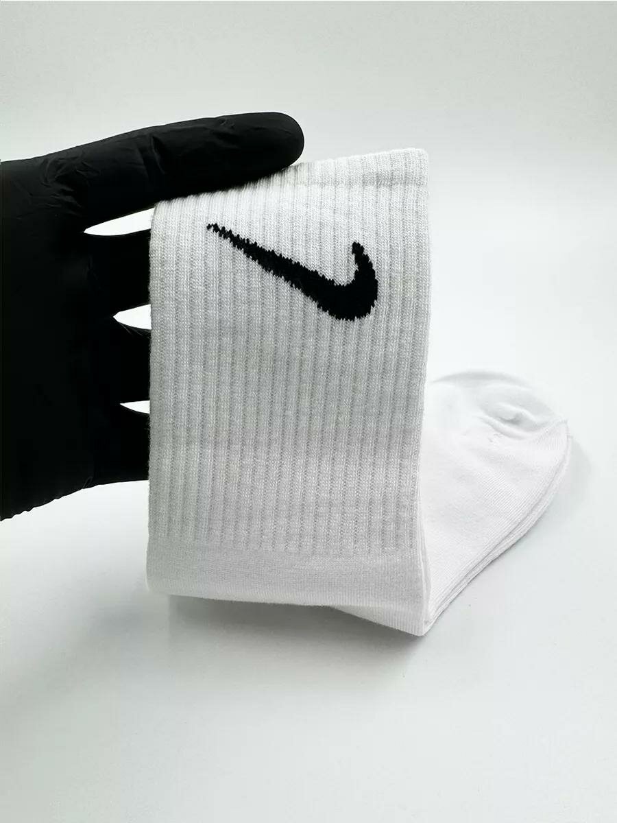 Носки спортивные , комплект, 10 пар, размер 41-47, real white