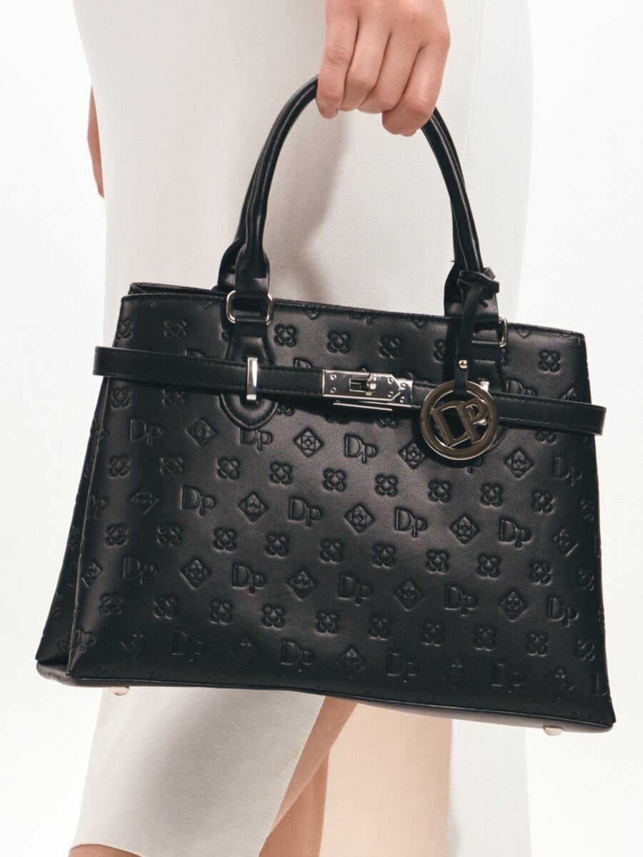 Сумка тоут Daniele Patrici, черный — фото 1