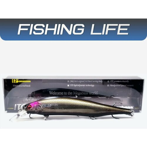 Воблер Megabass ITO SHINER 115SP (суспендер, 115мм, 14гр) - MG SECRET SHADOW