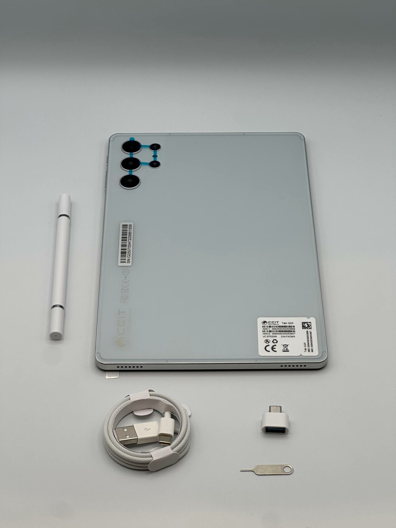 Планшет 5G CCIT Tab G25, экран 10,1", 16GB RAM, 1TB ROM, батарея 10000mAh
