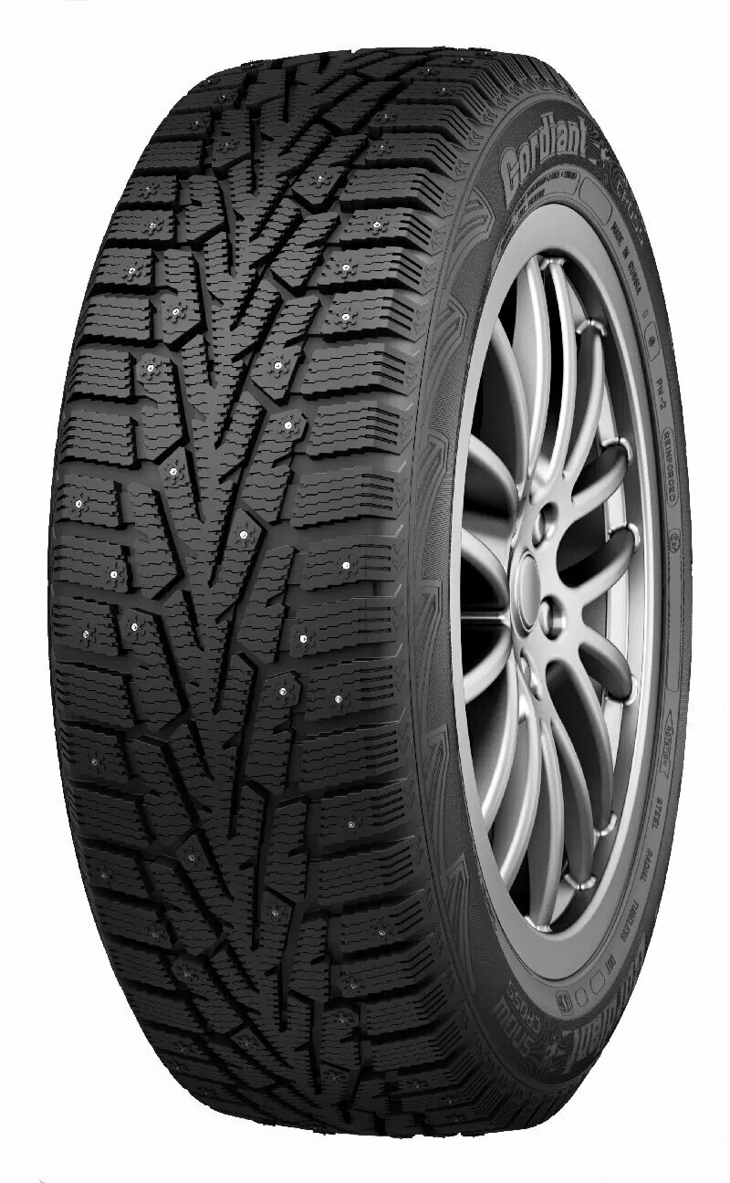 Шины зимние 175/70 R13 CORDIANT Snow Сross 2 82T шипованные для авто