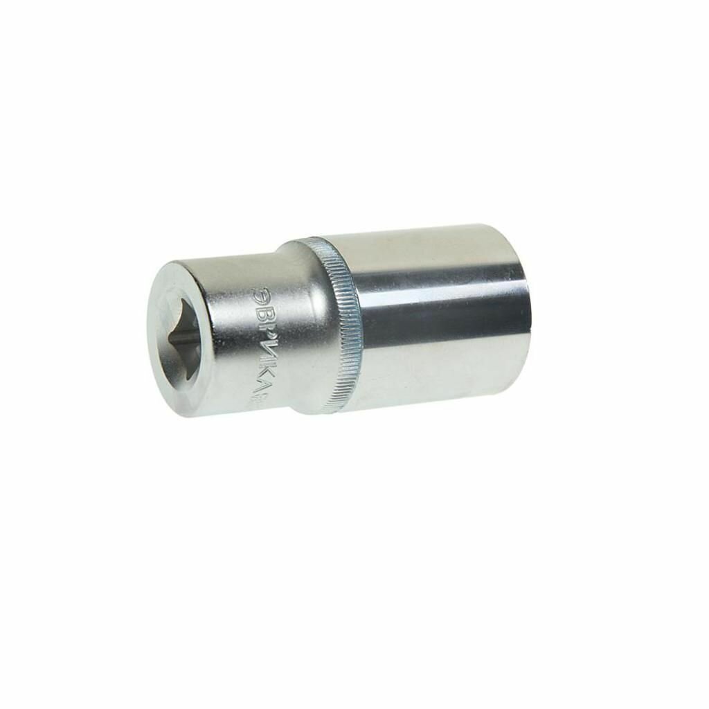 Головка торцевая 1/2" 30мм двеннадцатигранная высокая, арт ER9152212 эврика