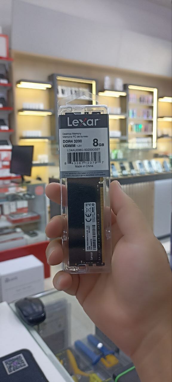Оперативная память Lexar, DDR4, 8GB, 3200MHz, для компьютера
