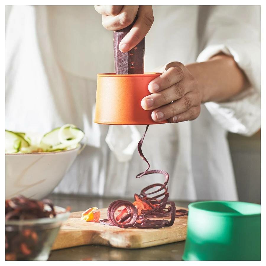 Набор овощерезок ИКЕА UPPFYLLD, для овощей и фруктов, нержавеющая сталь — фото 1