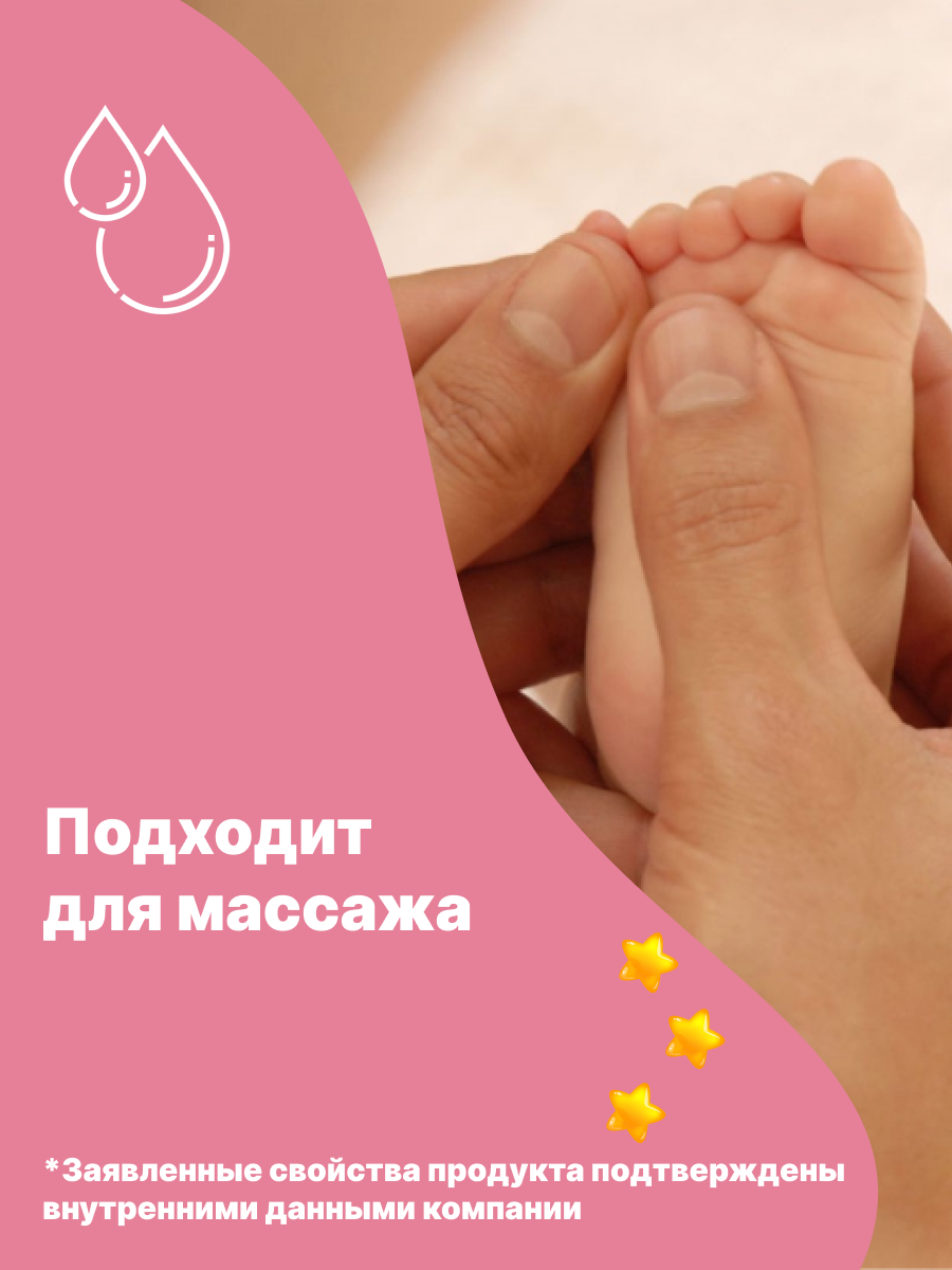 Картинки Детское масло Johnson's baby, гипоаллергенное, для всех типов кожи, 200мл, 2шт