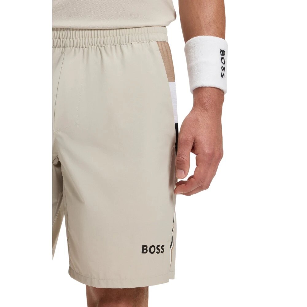 Шорты BOSS, размер XL, бежевый — фото 1