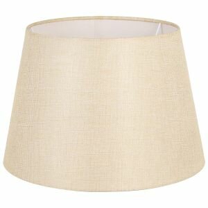 Абажур E27 41х30х28 см текстиль бежевый