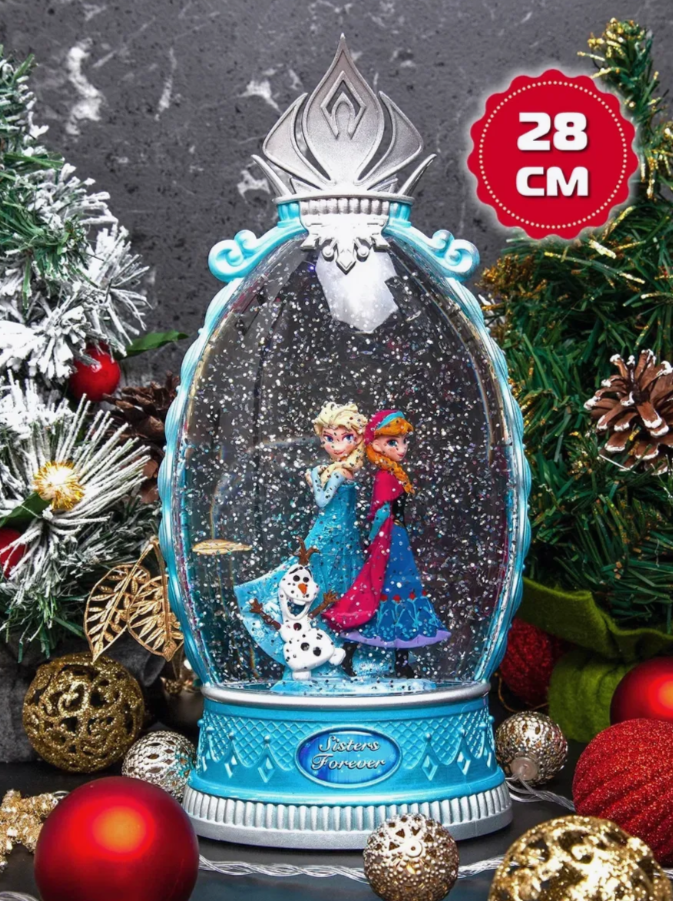Новогодний светильник холодное сердце