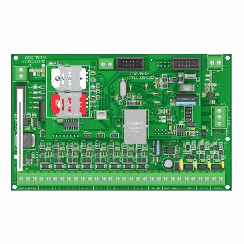 Ритм Контакт GSM-16 Панель охранная радиоканальная