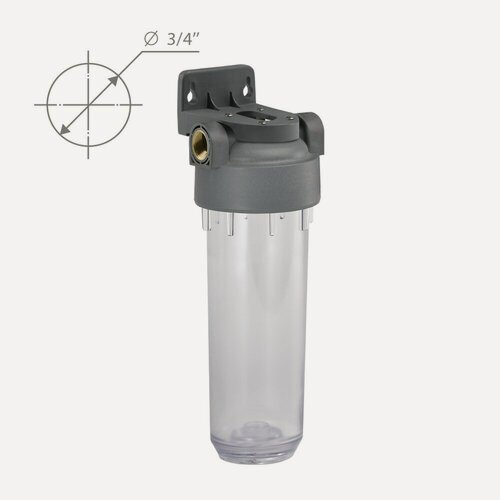 Изображение товара Корпус для магистрального фильтра Барьер SL10 3/4", Н104Р02