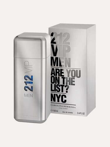 Изображение товара Туалетная вода мужская Carolina Herrera "212 VIP Men", Eau De Toilette, 100 мл