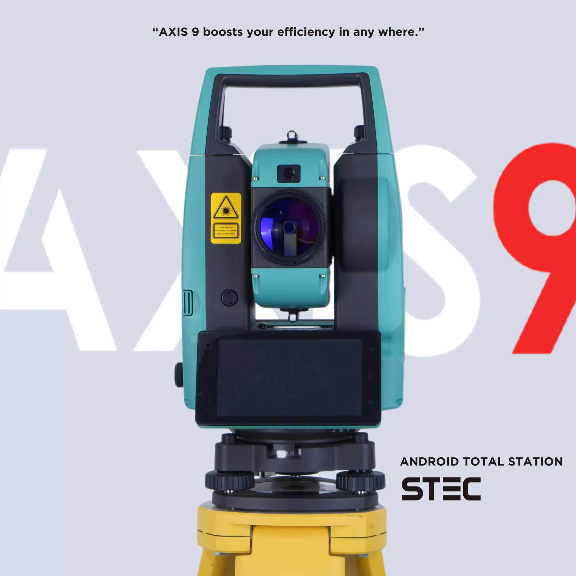 Электронный тахеометр STEC AXIS 9 для геодезических и строительных измерений с высокой точностью